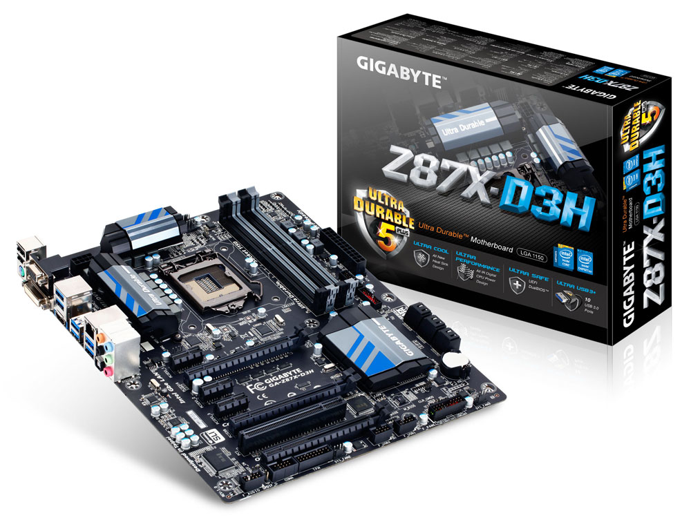 GIGABYTE GA-Z87X-D3H motherboard Intel® Z87 LGA 1150 (Socket H3) ATX – image 4