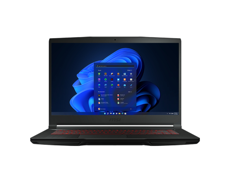 MSI GF63 Intel® Core™ i7 i7-11800H Laptop – image 1