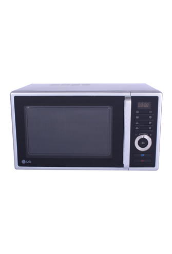 LG MH6339B microwave Black, Silver