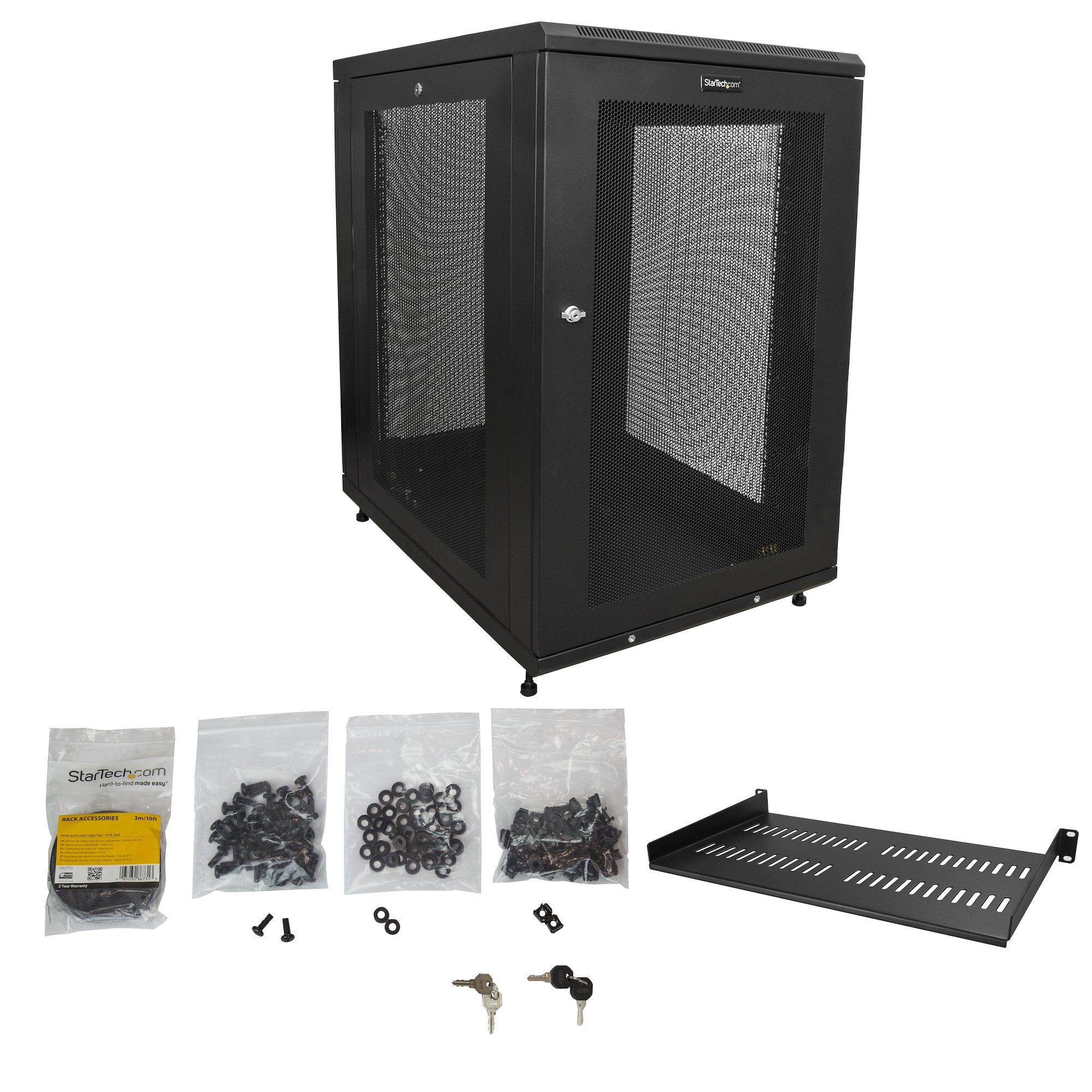 StarTech.com 18U Enterprise-Grade Server Rack Cabinet Kit – image 7