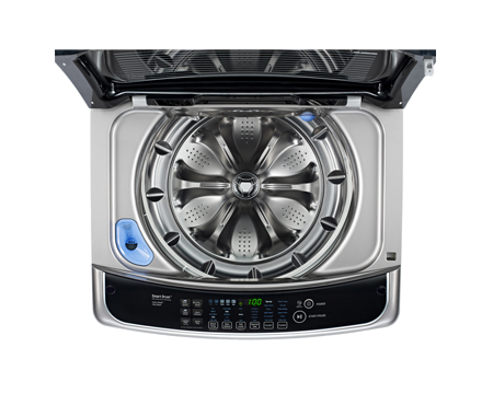 LG WT1701CV washing machine Top-load 1100 RPM Stainless steel – image 4