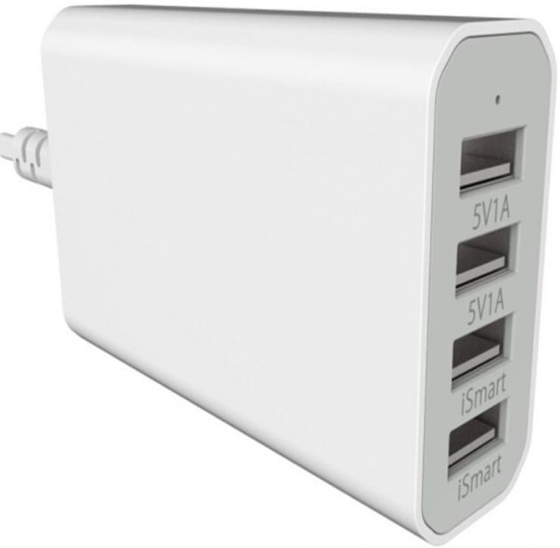 CoreParts MBXUSBA-AC0001 mobile device charger White