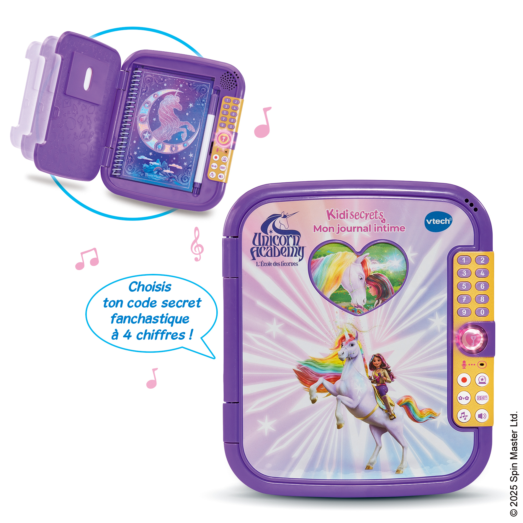 VTech L'ÉCOLE DES LICORNES - KIDISECRETS, MON JOURNAL INTIME – image 5