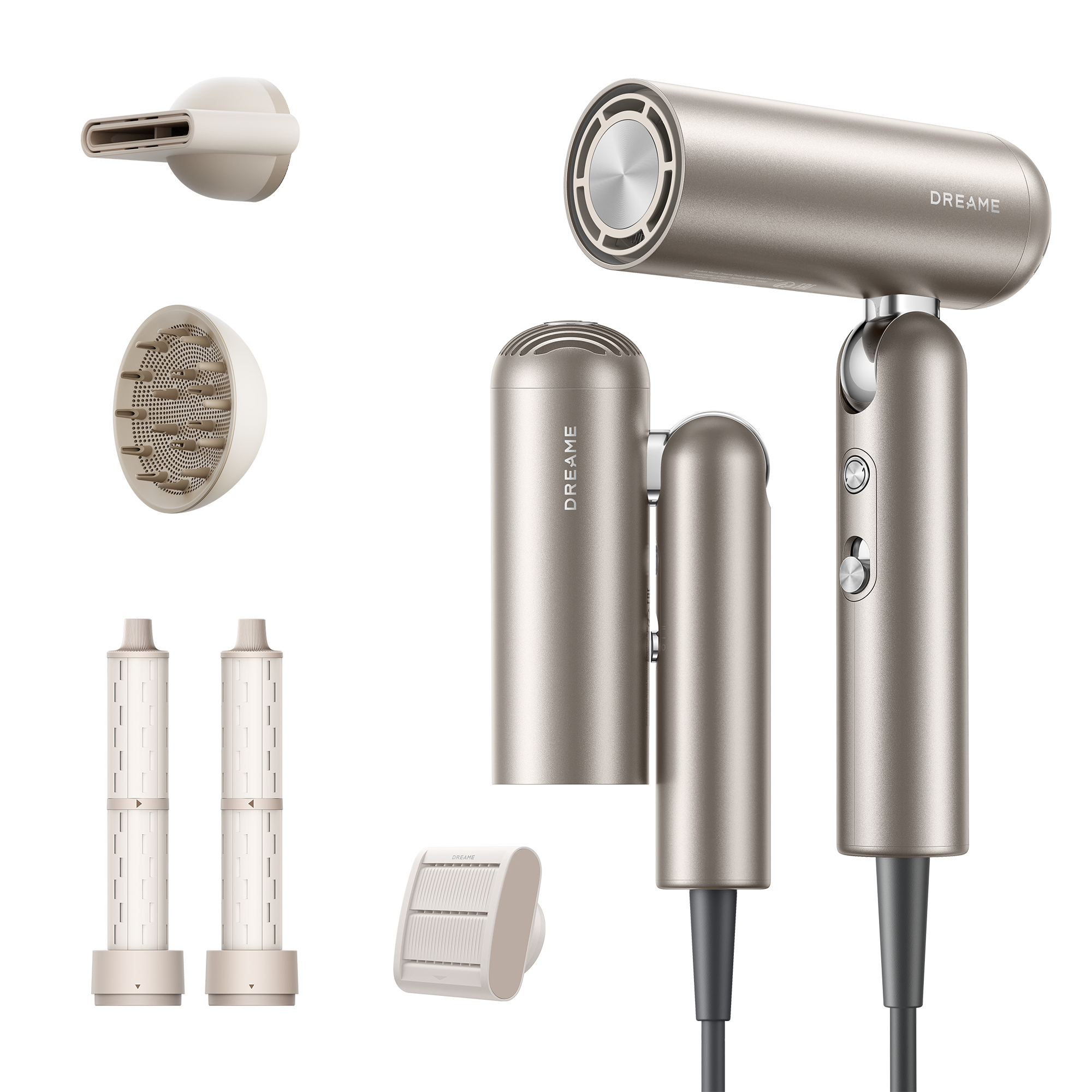 AHD51-PRO-GOLD Pocket Pro Hair Dryer - Gold