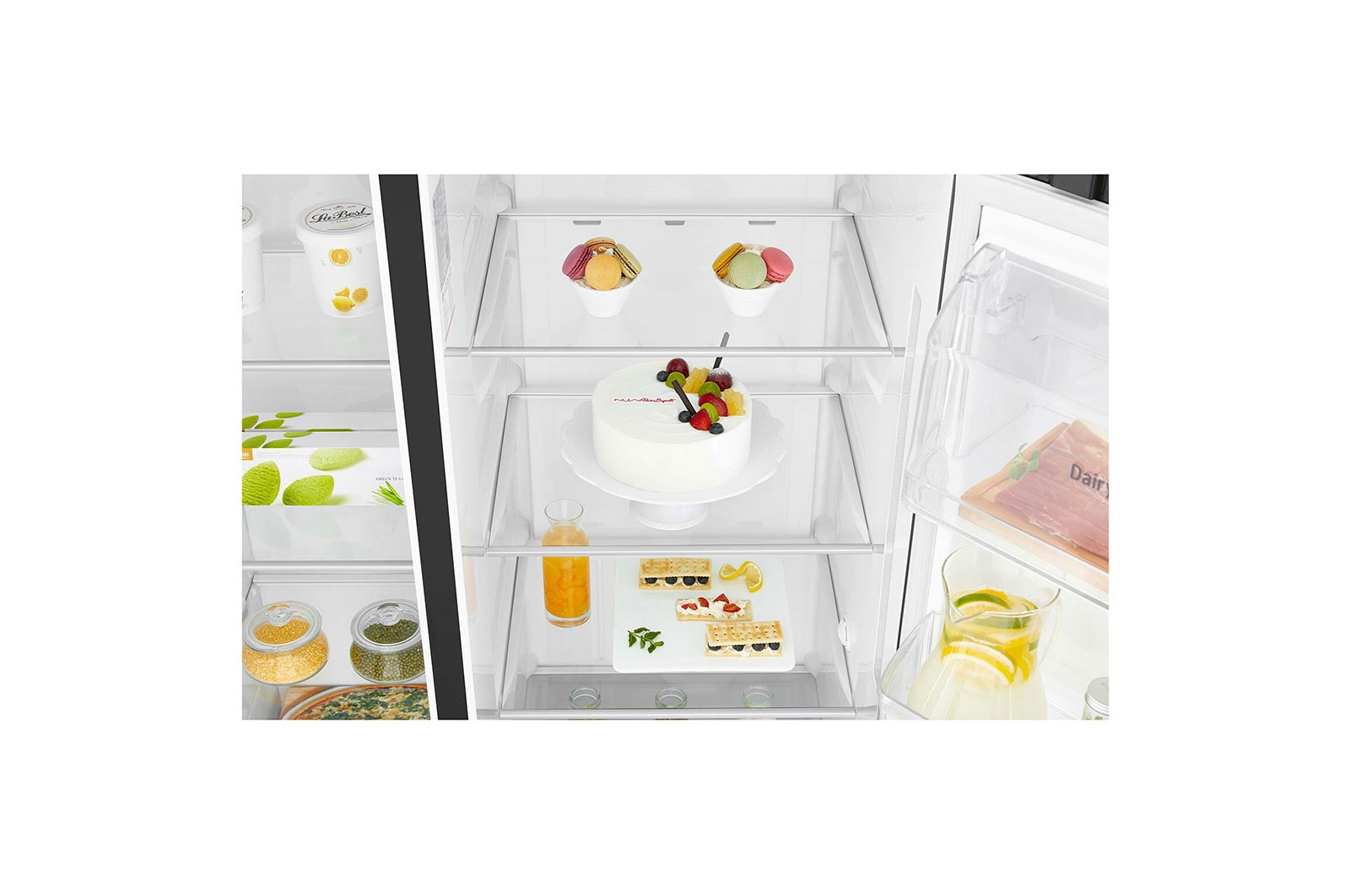 LG GSL761MCZE side-by-side refrigerator Freestanding – image 6