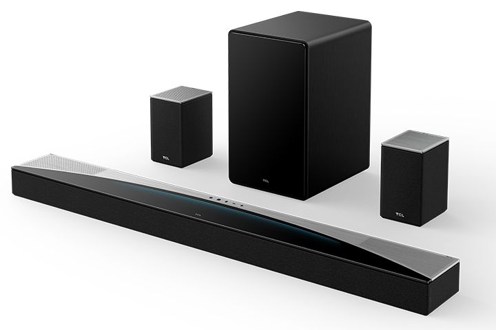TCL Q Q85H Class 7.1.4 Channel Sound Bar with Dolby Atmos, Wireless Subwoofer, and Wireless Surround Speakers – image 2