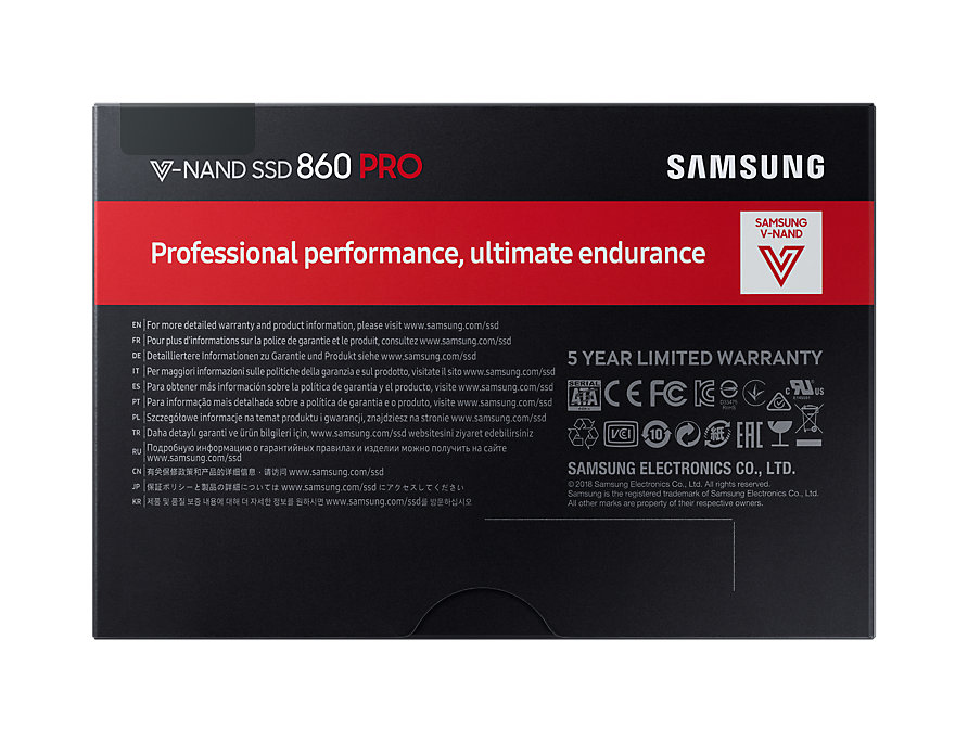 Samsung 860 PRO 4 TB 2.5″ Serial ATA III image 7