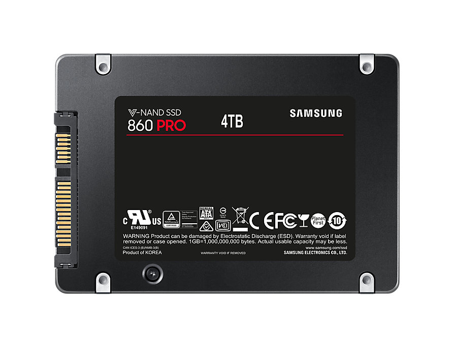 Samsung 860 PRO 4 TB 2.5″ Serial ATA III image 2