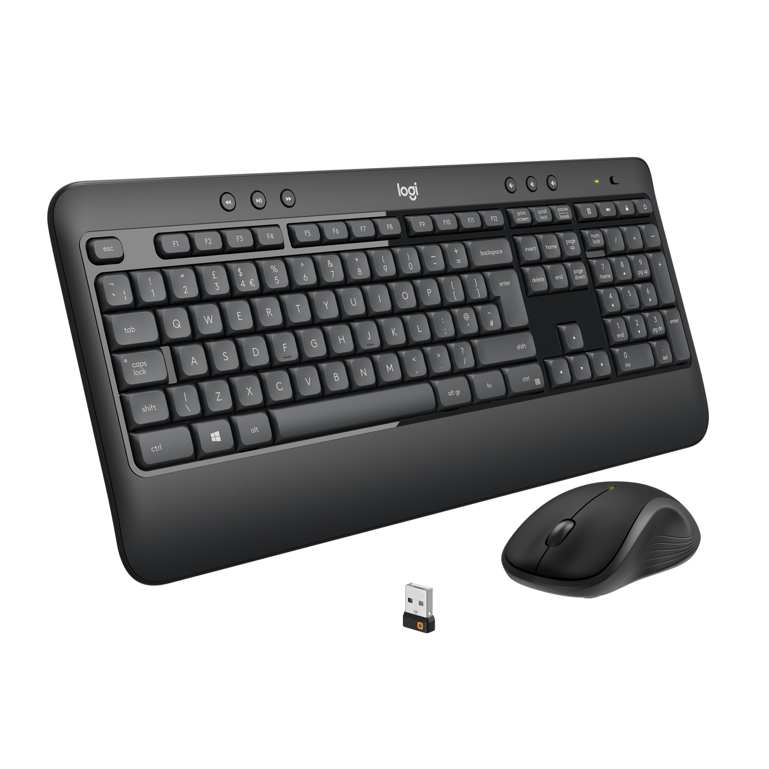 LOGITECH MK540 ADV WRLS KEYBOARD /MOUSE COMBO-N/A-US INTL-2.4GHZ-N/A-INT