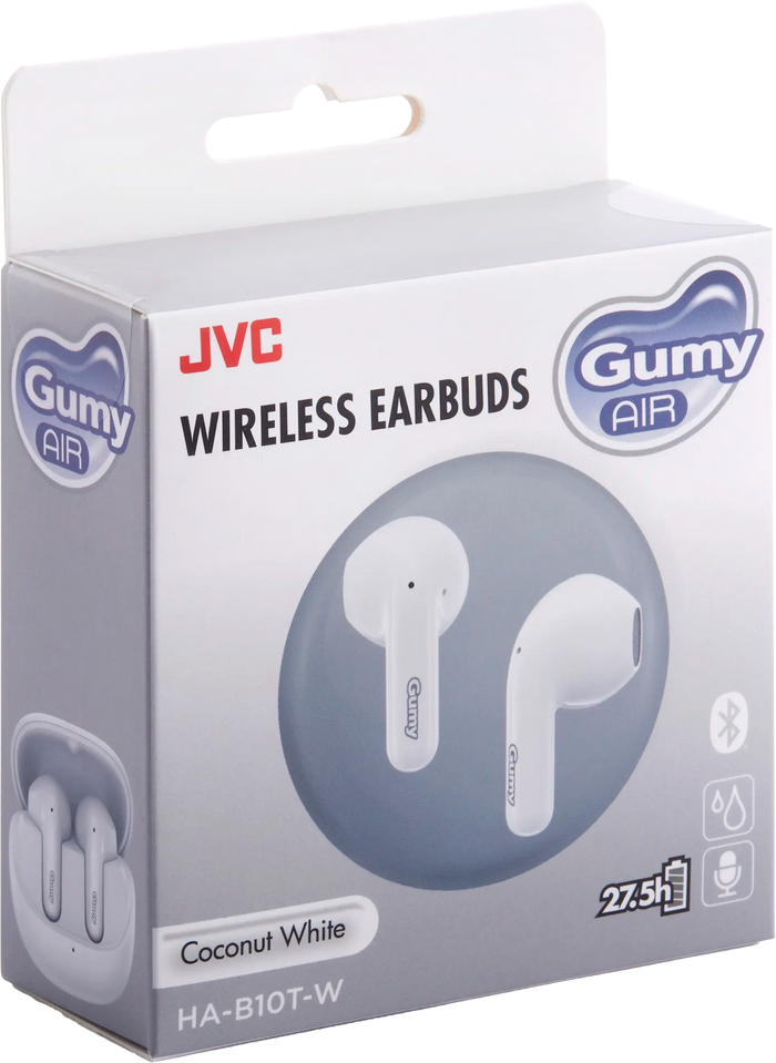 JVC GUMY Headset Wireless In-ear Music Bluetooth White image 4