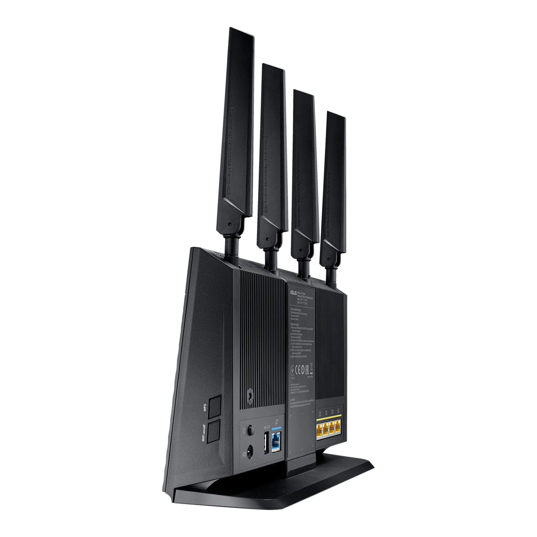 ASUS 4G-AC68U wireless router Gigabit Ethernet Dual-band (2.4 GHz – image 2