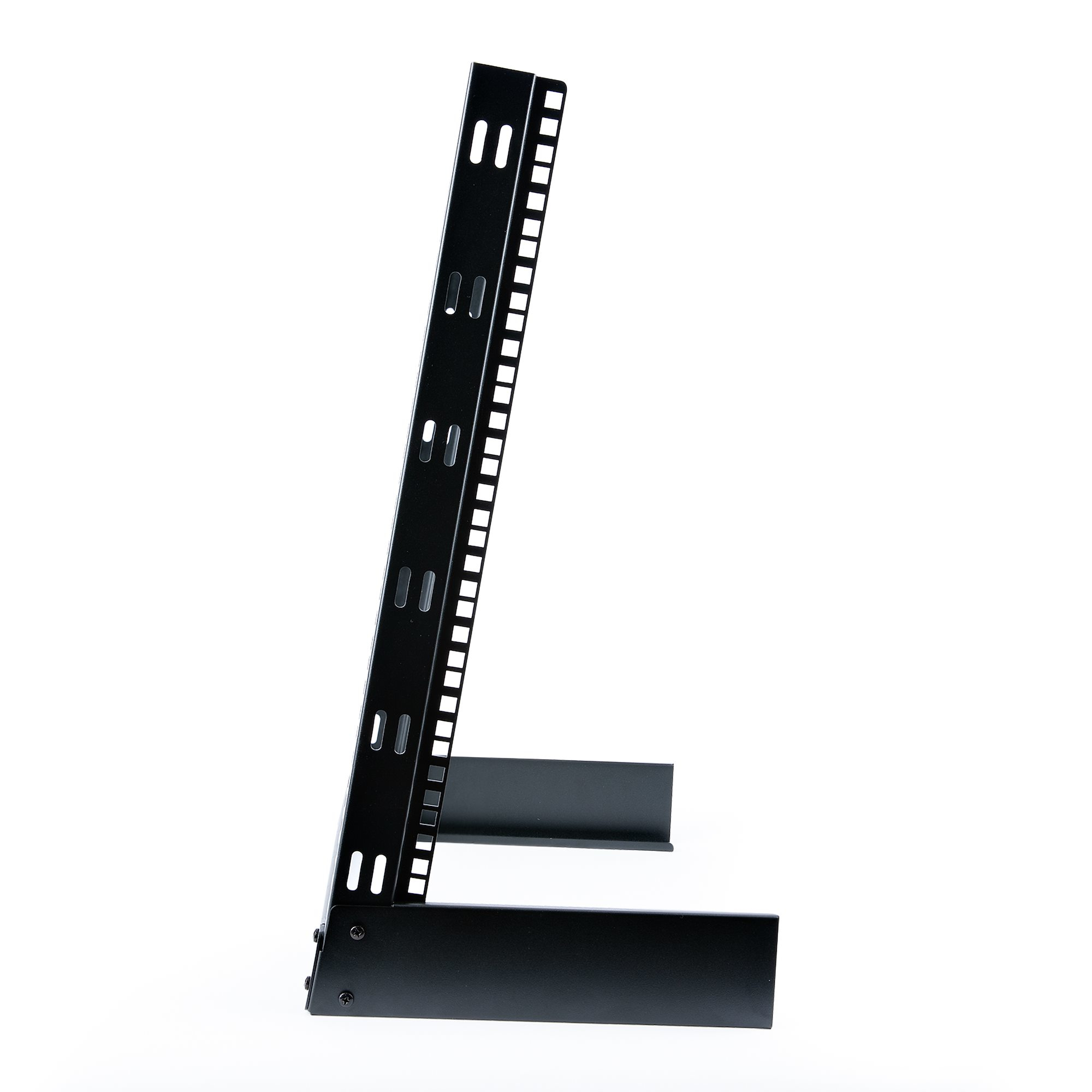 StarTech.com 12U 19" Desktop Open Frame Rack - 2 Post Free-Standing Network Rack Switch Depth for Patch Panel/Data/AV/Communication/Studio Equipment 110lb(50kg) – image 5