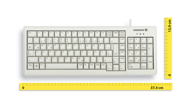 Cherry Eingabegeräte keyboard Office USB QWERTY Italian White – image 4