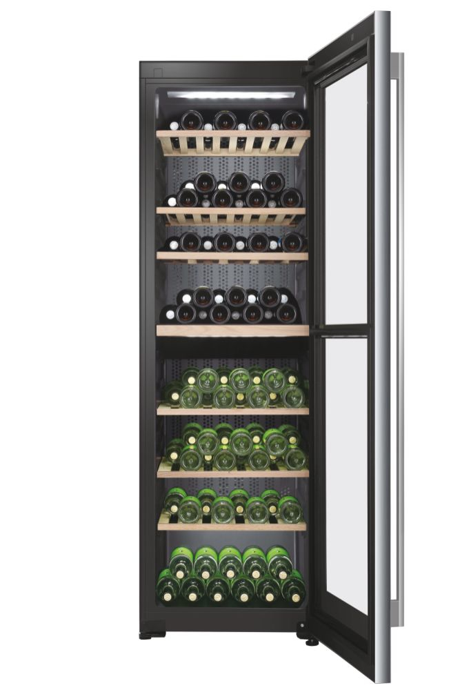 Haier Wine Bank 60 Series 7 WS137GDNFI Compressor wine cooler Freestanding Black 137 bottle(s) – image 5