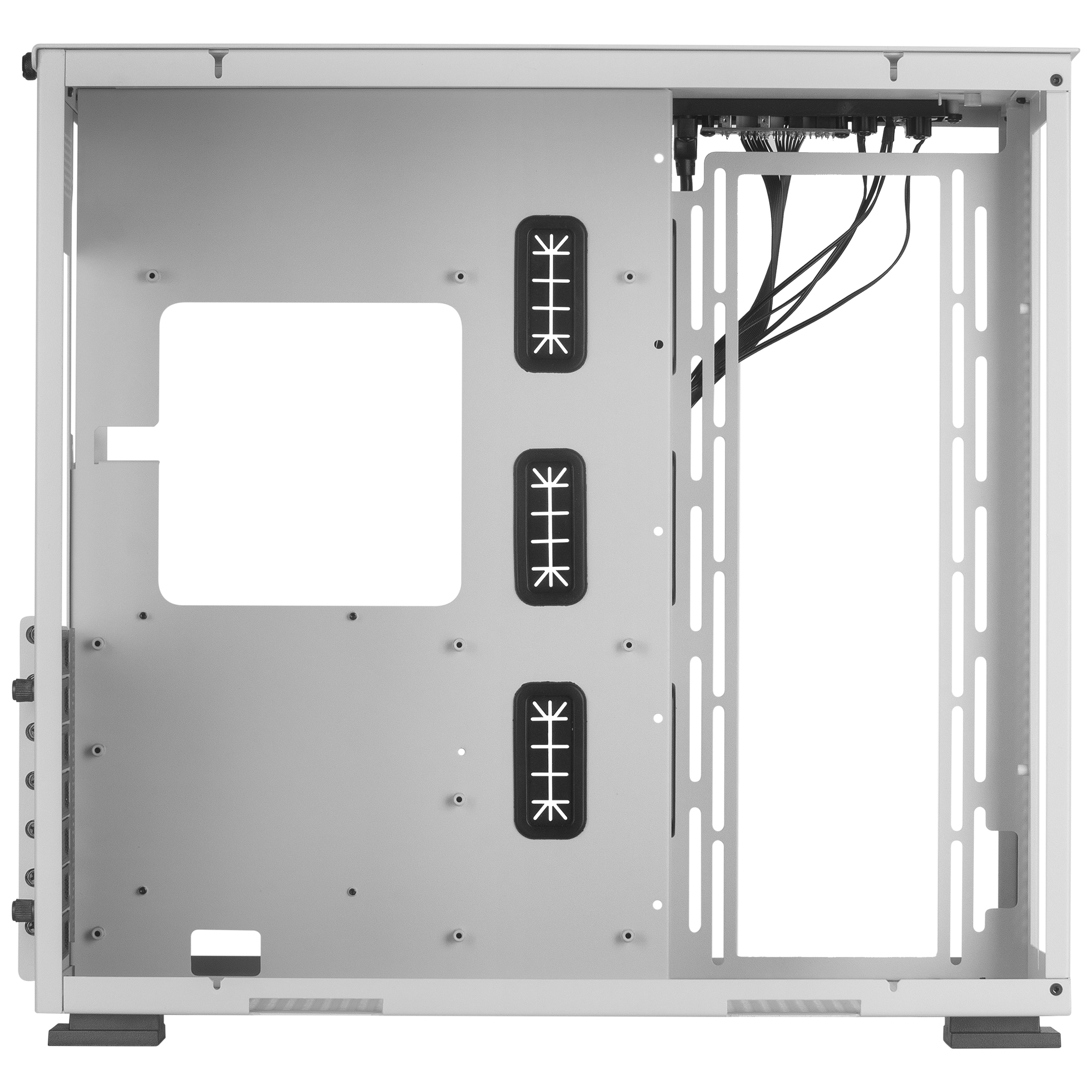 Mars Gaming MCV2 White XXL Premium ATX Gaming Case Dual Tempered Glass Windows Modular Dual-Camera Structure – image 6