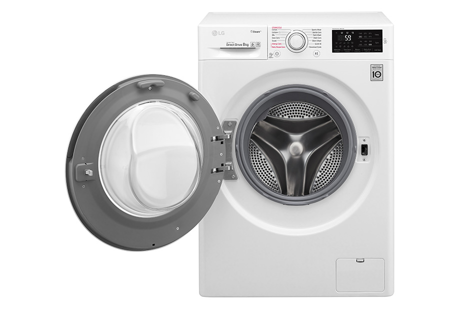 LG F4J6TY0W washing machine Front-load – image 2