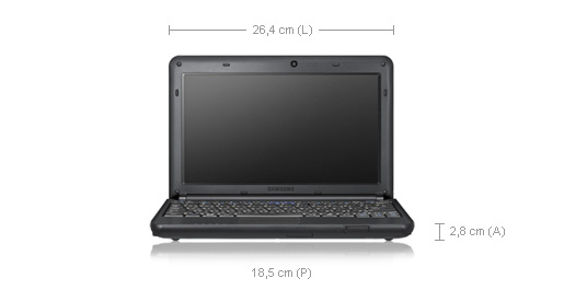 Samsung N NP-N130-KA01IT netbook Intel Pentium Mobile N270 – image 8