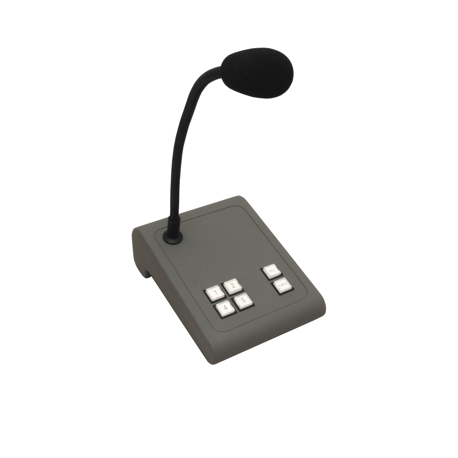 Biamp MICPAT-2 Selective 4-Zone Paging Station image 1
