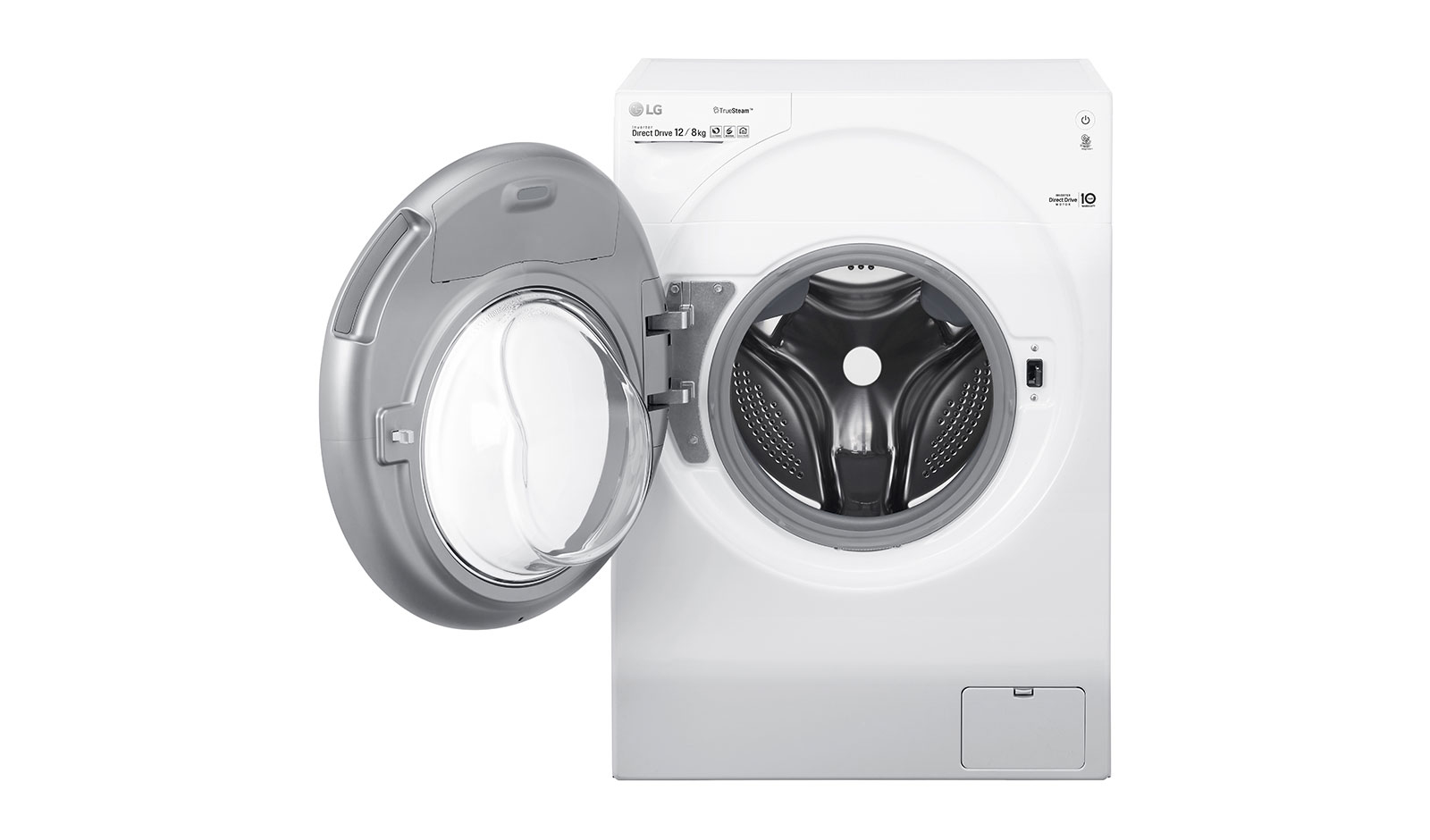 LG F16WD128GH washer dryer Freestanding Front-load White – image 4