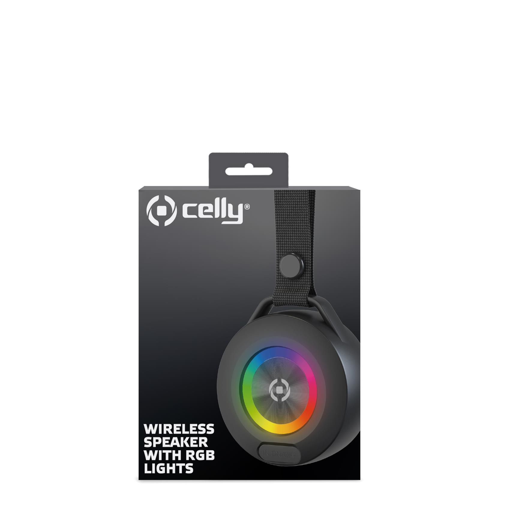 Celly LIGHTBEATBK portable/party speaker Stereo portable speaker Black – image 2