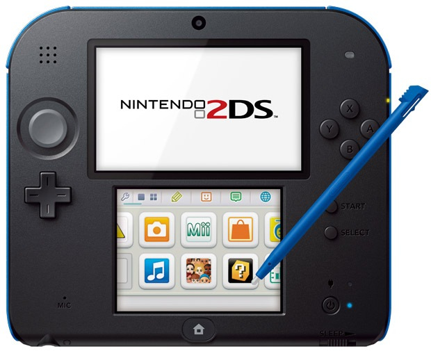 Nintendo Console 2ds Nero-blu – image 2