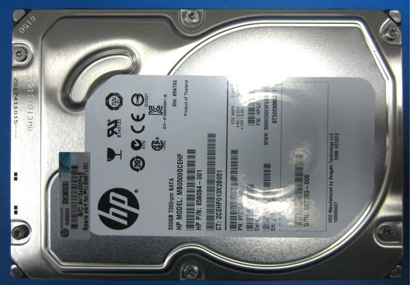 HP 659571-001 internal hard drive