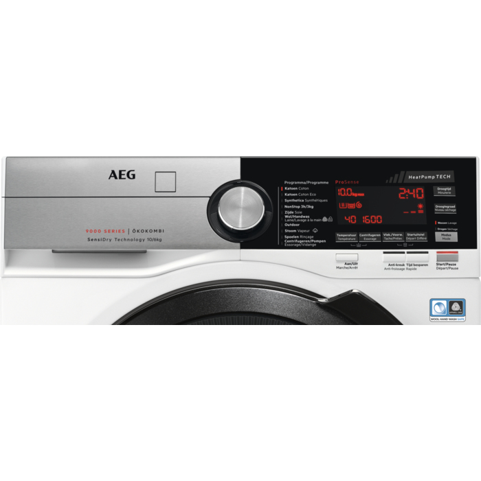 AEG L9WEC06B washer dryer Freestanding Front-load White – image 2