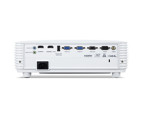 Acer Essential P1655 Standard throw projector 4000 ANSI lumens DLP WUXGA (1920x1200) White – image 4