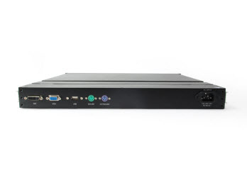 LevelOne 15" LCD KVM Rack Console, English K/B – image 2