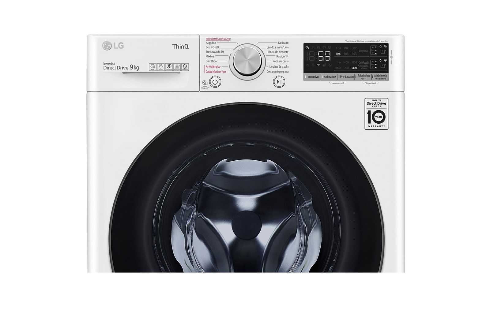 LG F4DV5509SMW washer dryer Freestanding Front-load White – image 5