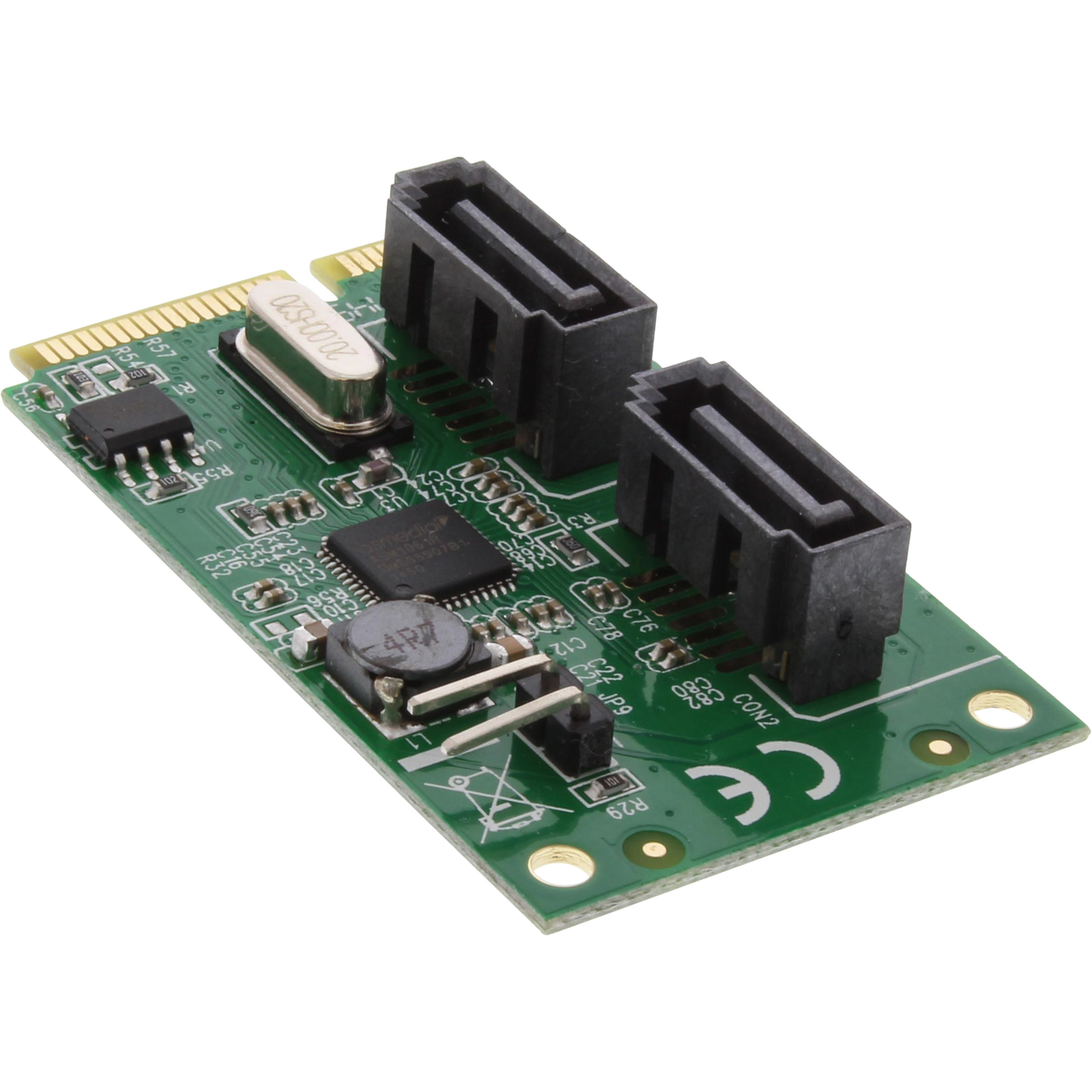 InLine Mini-PCIe 2.0 Card 2x SATA – image 2