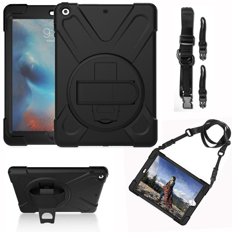 eSTUFF AUSTIN Defender Case for iPad Air 9.7 - Black – image 4
