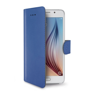 Celly WALLY490BL mobile phone case Wallet case Blue – image 1