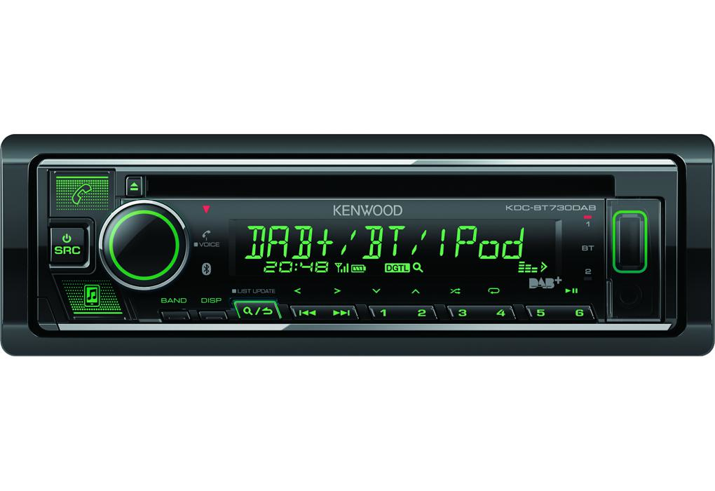 Kenwood KDC-BT730DAB car media receiver Black – image 6