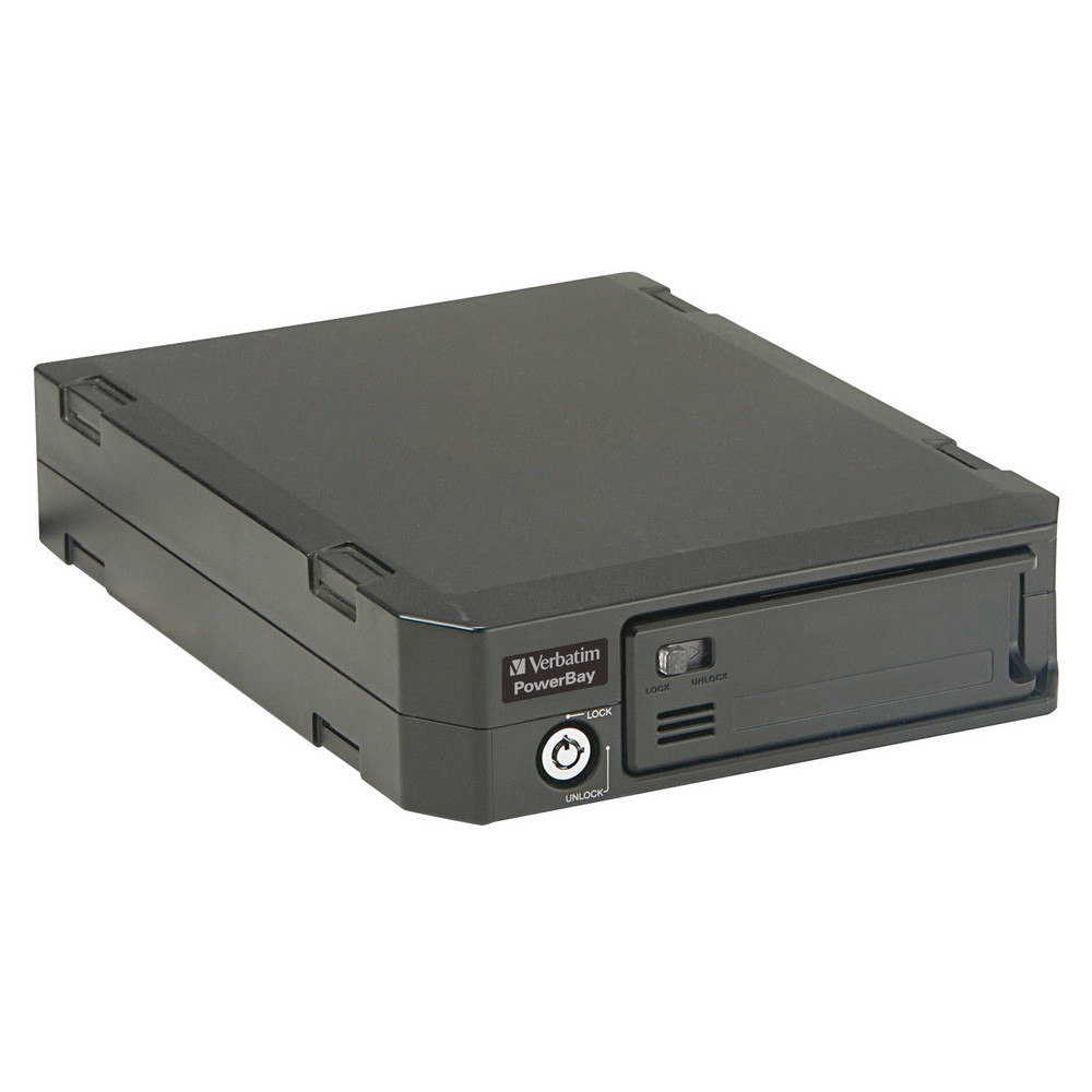 Verbatim PowerBay 1TB external hard drive 7200 RPM 3.5" USB 2.0 Black
