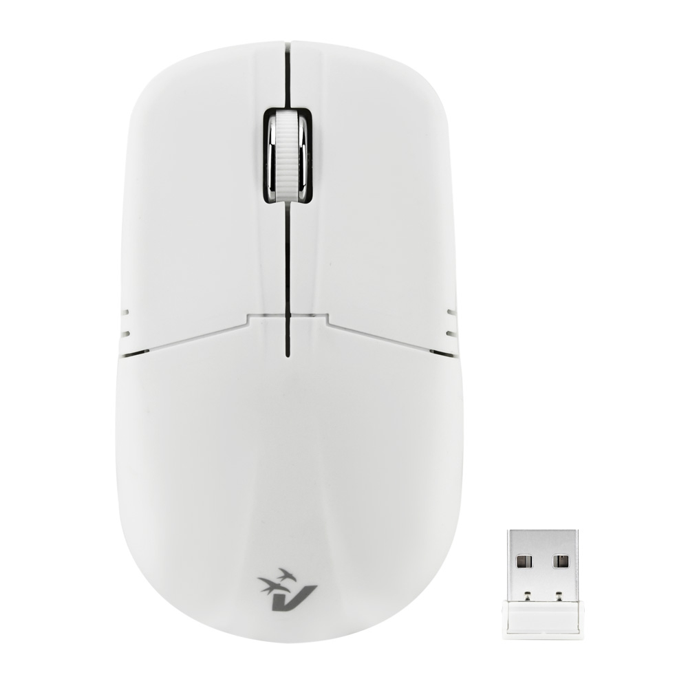 Vultech MW-02W mouse Office Ambidextrous RF Wireless Optical 1000 DPI – image 1