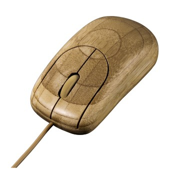 Hama Bamboo mouse Ambidextrous USB Type-A Optical 1000 DPI – image 2