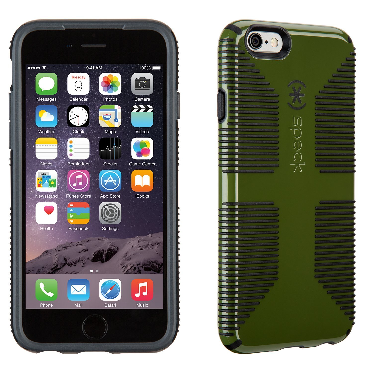 Speck 71305-C065 mobile phone case Cover Black, Green – image 3