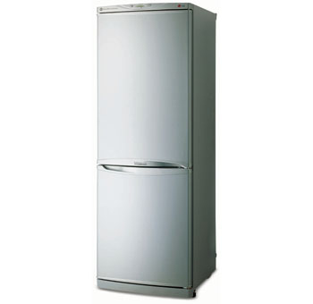 LG GR-N389SQF fridge-freezer Freestanding Grey – image 1
