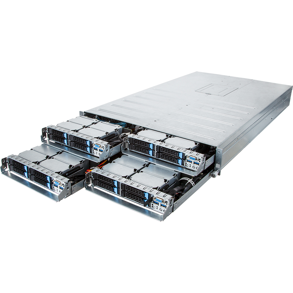 Gigabyte H270-F4G Intel® C612 LGA 2011-v3 Rack (2U) Svart, Grå