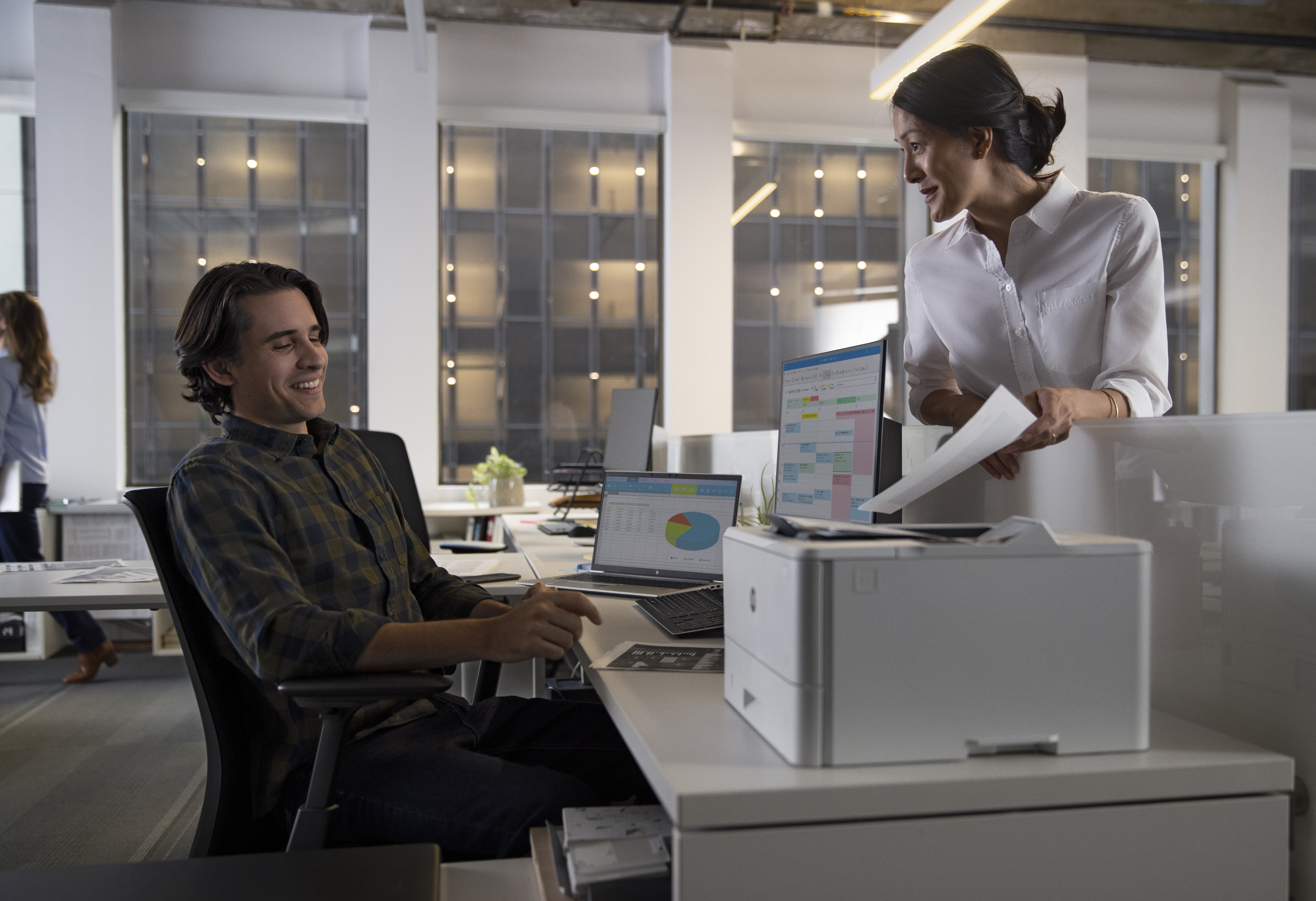 Impresora Láser HP LaserJet Enter M406dn