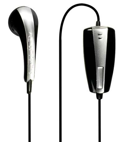 Cellularline AUBB8310ONETOUCH headphones/headset Wired In-ear Black, Silver – image 1