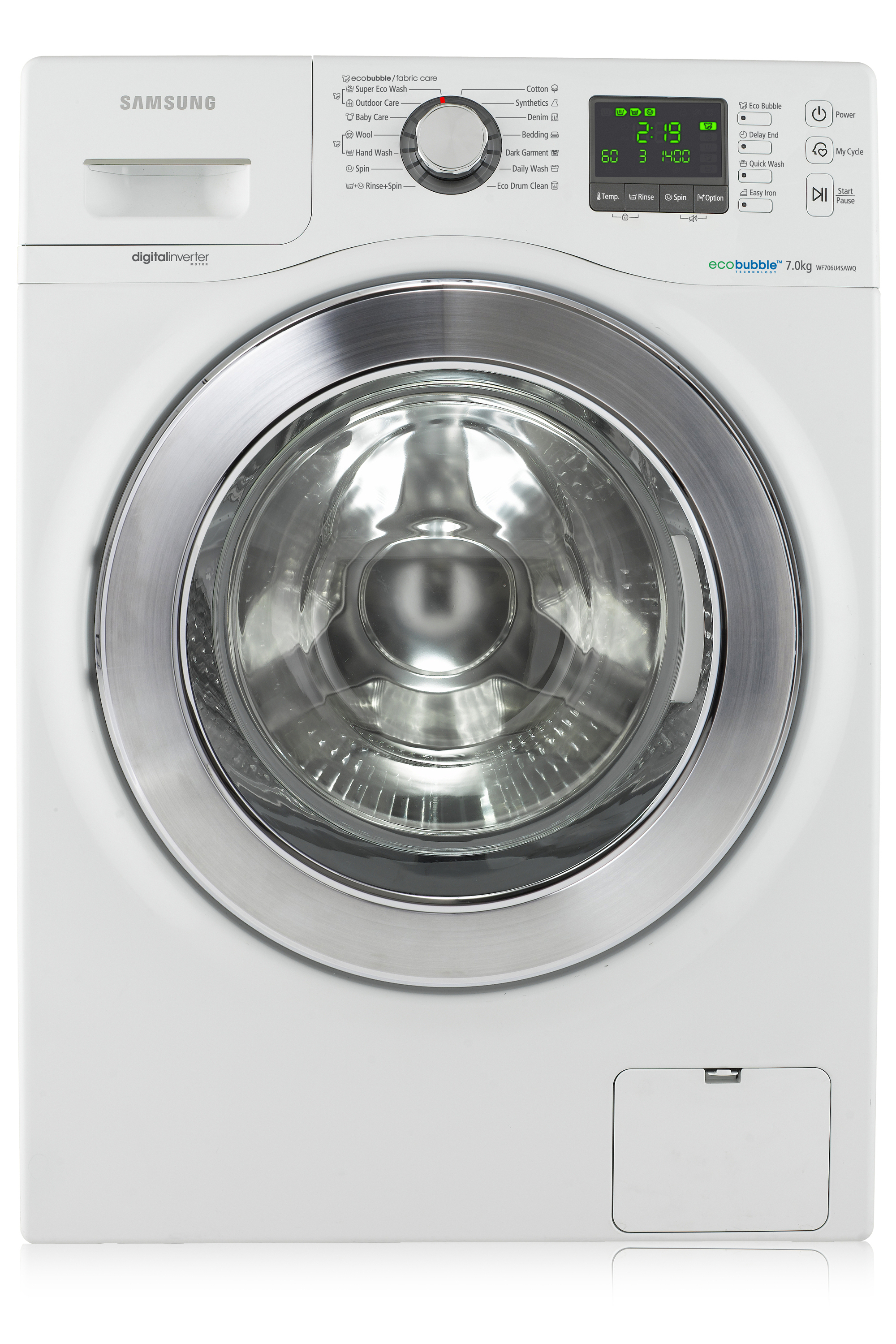 Samsung WF706U4SAWQ washing machine Front-load
