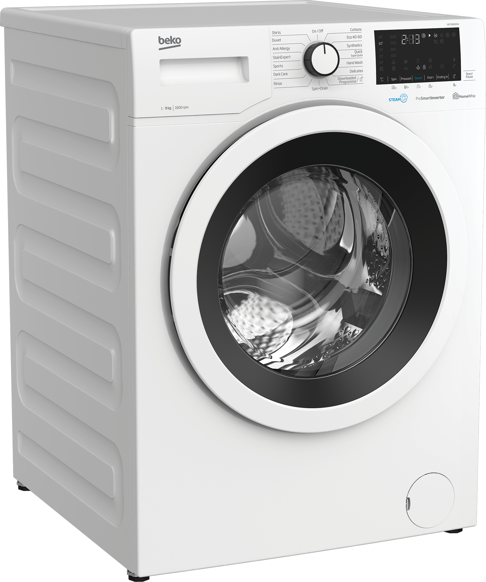 Beko WEY96052W washing machine Front-load – image 3