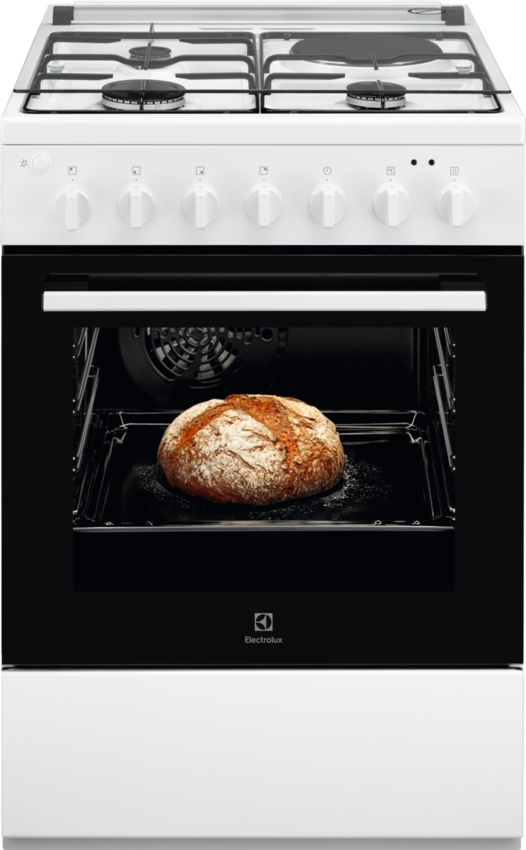 Electrolux LKM624088W Freestanding cooker Electric Combi White – image 1