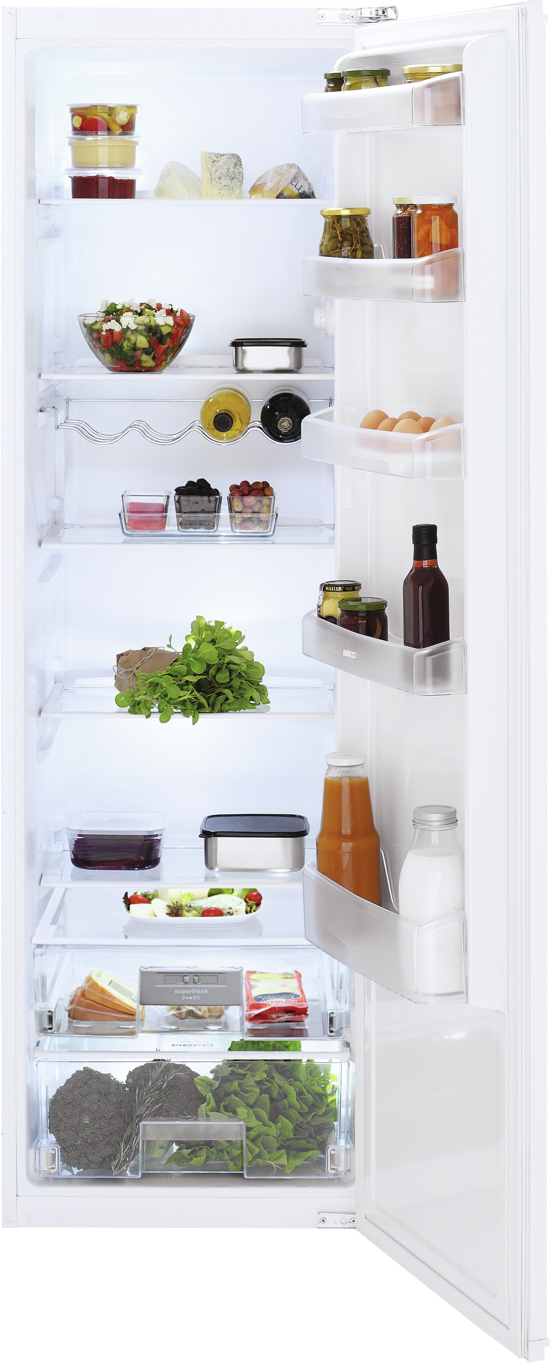 Beko SSM1351i Integrated Tall Larder Fridge