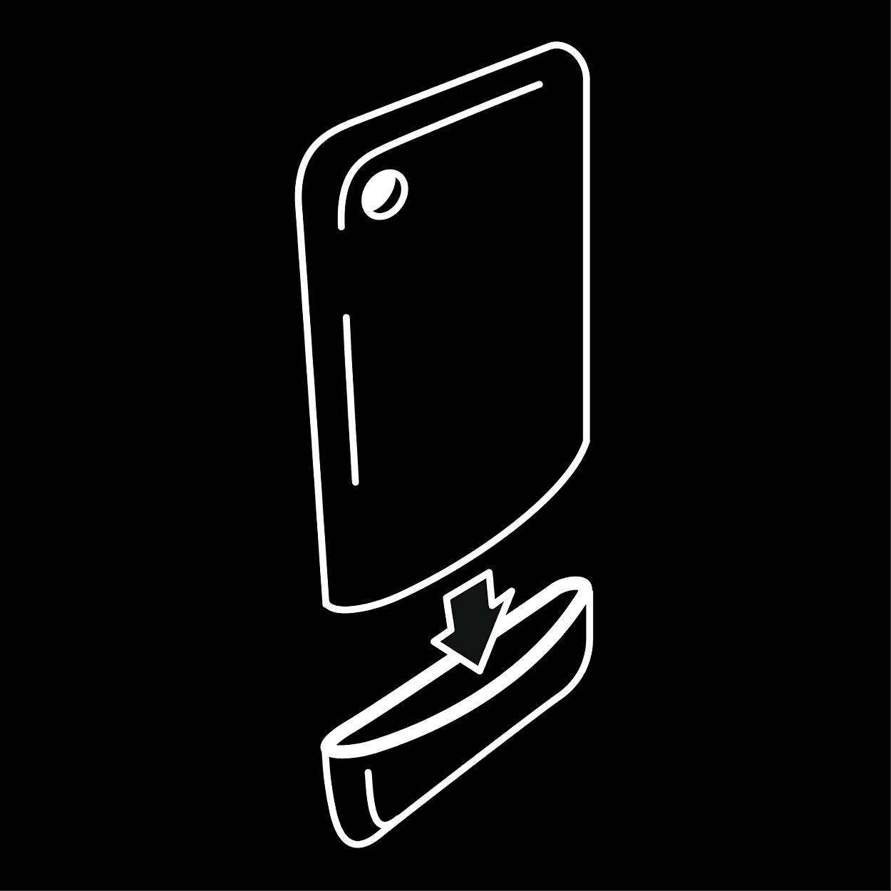 Philips DLM63080/97 mobile phone case Cover Black – image 4