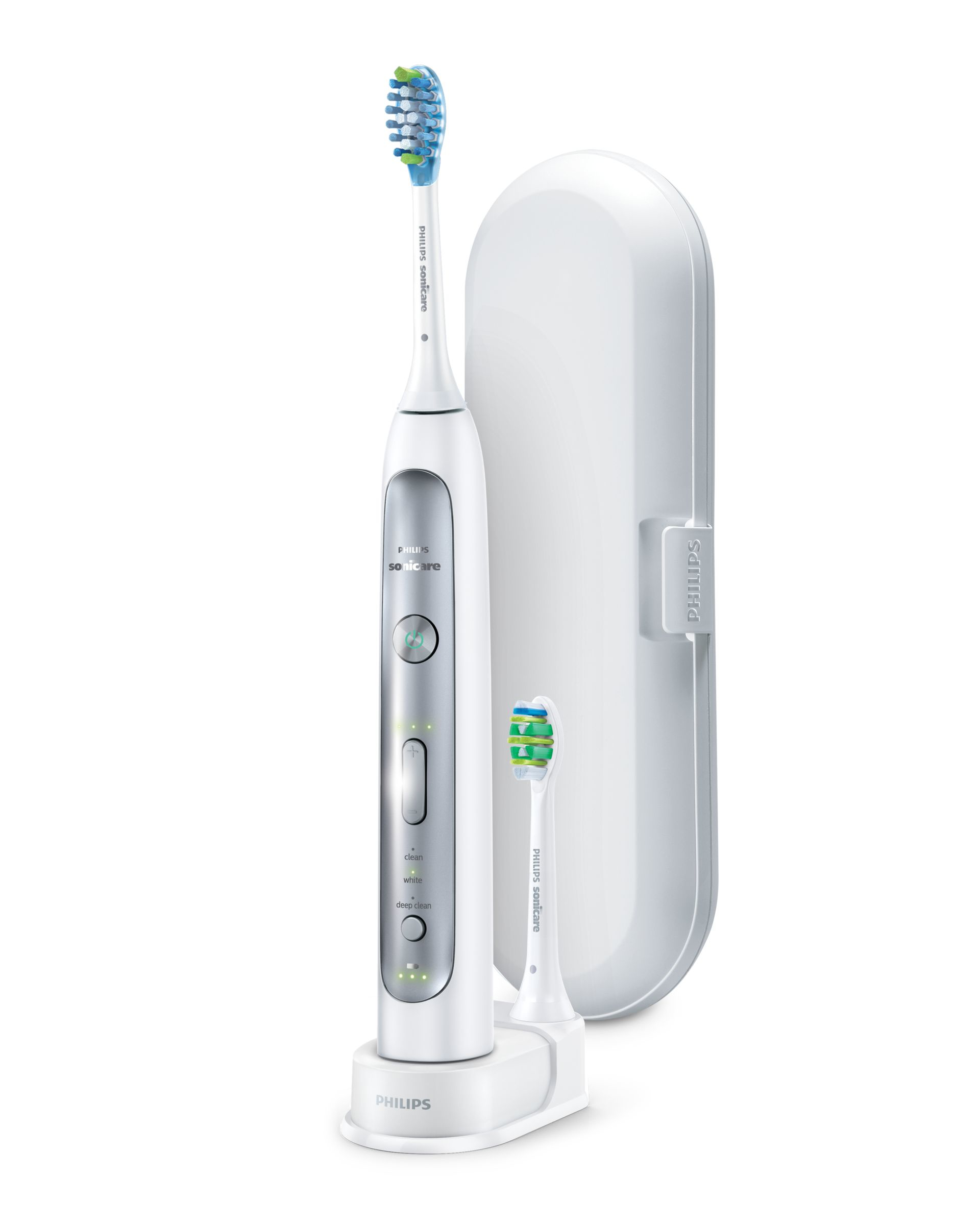 Philips Sonicare FlexCare Platinum HX9182/34 electric toothbrush Adult Sonic toothbrush Grey, White – image 2