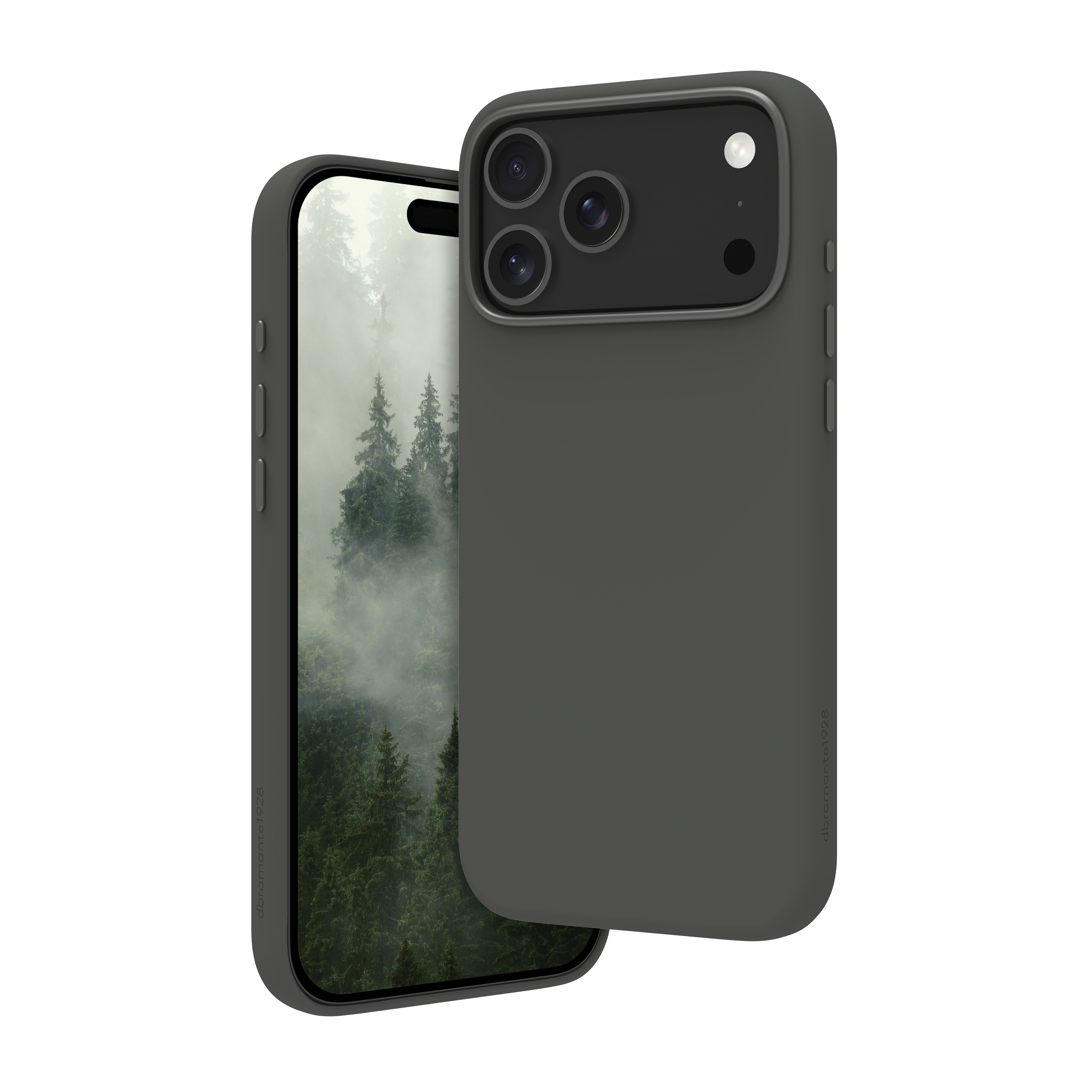 dbramante1928 Roskilde - Back cover for mobile phone - MagSafe compatibility - ICON - forest shadow - for Apple iPhone 17 Pro Max
