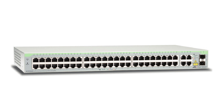 Allied Telesis AT-FS750/52-50 Managed Fast Ethernet (10/100) 1U Grey